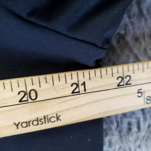 Buc-ees Shirt Mens Medium Black Quarter-Zip Lightweight Long Sleeve - Picture 3 of 7